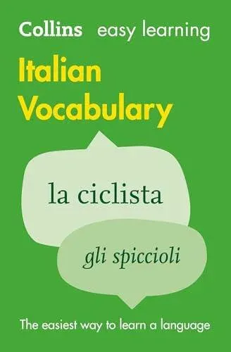 Easy Learning Italian Vocabulary: Trusted support for learning