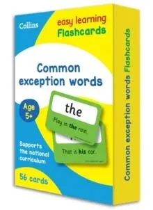 COMMON EXCEPTION_EASY LEARNING : Ideal for home learning