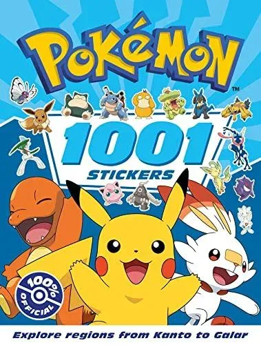 POKMON 1001 STICKERS PB