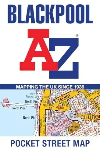 Blackpool A-Z Pocket Street Map