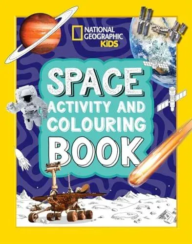 Space Activity and Colouring Book