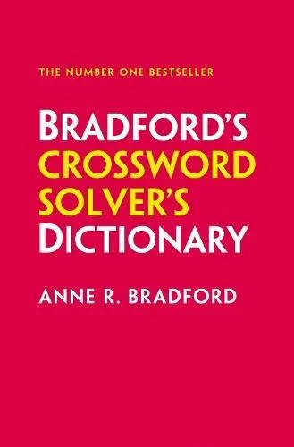BRADFORDS XWORD SOLVERS PB : More than 330,000 solutions for cryptic and quick puzzles