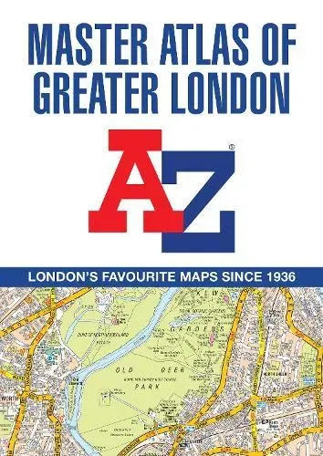 A-Z MASTER ATL OF GREATER PB : Detailed and accurate iconic street map of London