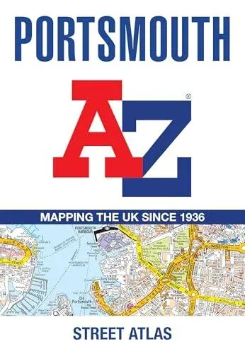 PORTSMOUTH A-Z STREET ATL PB : Navigate your way around Portsmouth with ease using trusted mapping