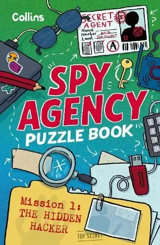 SPY AGENCY PUZZLE BK HIDDEN PB : Solve puzzles, crack codes and take on a top secret mission