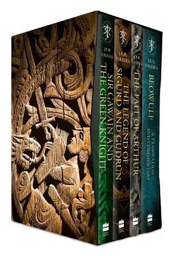 MYTHS & LEGENDS BOXED SET HB : Sir Gawain and the Green Knight, The Legend of Sigurd and Gudrún, The Fall of Arthur & Beowulf: A Translation and Commentary