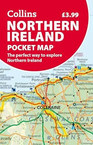 NORTHERN IRE POCKET MAP MFO