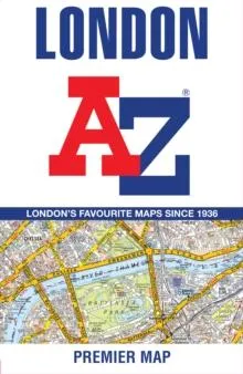 LONDON A-Z PREMIER MAP MFO : Navigate London with ease