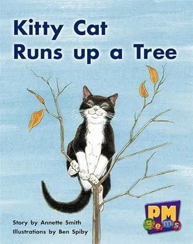 Kitty Cat Runs up a Tree