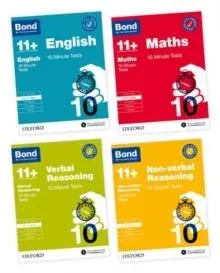 Bond 11+ 10 Minute Tests 10-11+ years Pack: Ready for the 2026 exam (for GL Assessment & other 11 plus exams)