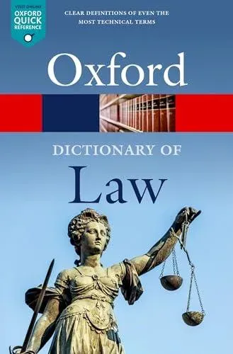 A Dictionary of Law