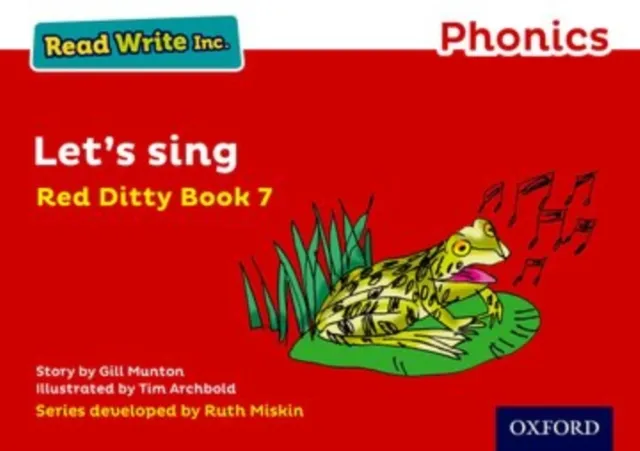 Read Write Inc. Phonics: Let's Sing (Red Ditty Book 7)