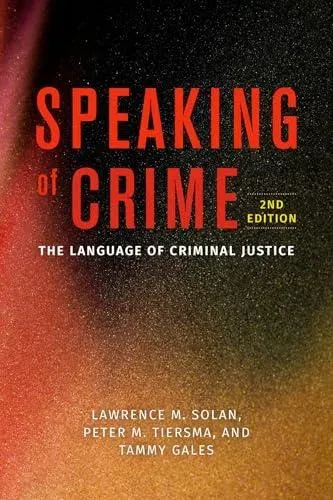 Speaking of Crime
