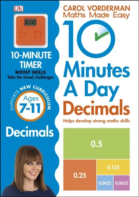 10 Minutes A Day Decimals, Ages 7-11 (Key Stage 2)