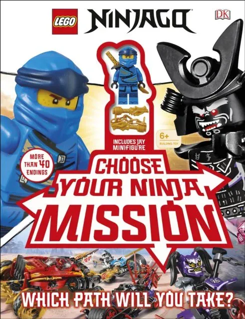 LEGO NINJAGO Choose Your Ninja Mission : With NINJAGO Jay minifigure