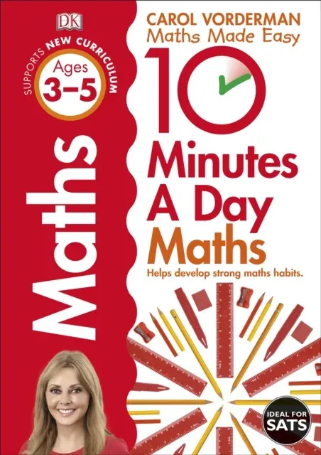 10 Minutes A Day Maths, Ages 3-5 (Preschool)