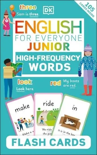 English for Everyone Junior High-Frequency Words Flash Cards
