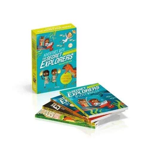 Adventures with The Secret Explorers: Collection One : 4-Book Box Set of Educational Fiction Chapter Books Books