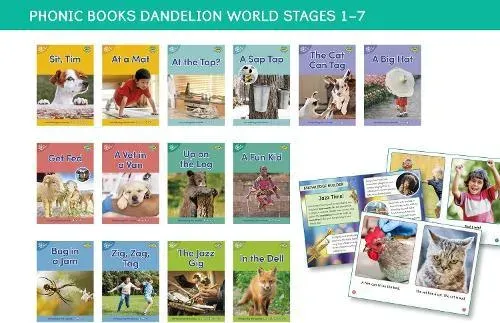 Phonic Books Dandelion World Stages 1-7 : Sounds of the alphabet