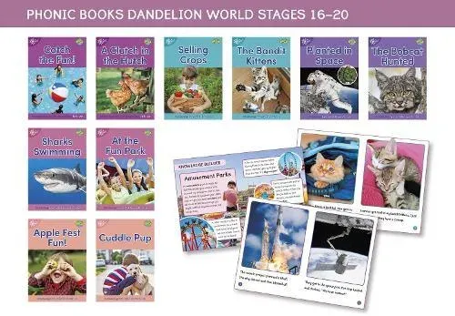 Phonic Books Dandelion World Stages 16-20 : Simple two-syllable words and suffixes