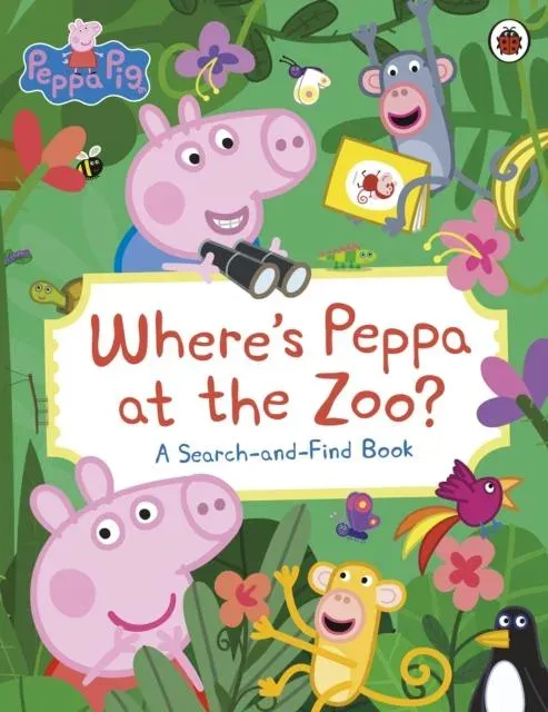 Peppa Pig: Where's Peppa at the Zoo? : A Search-and-Find Book