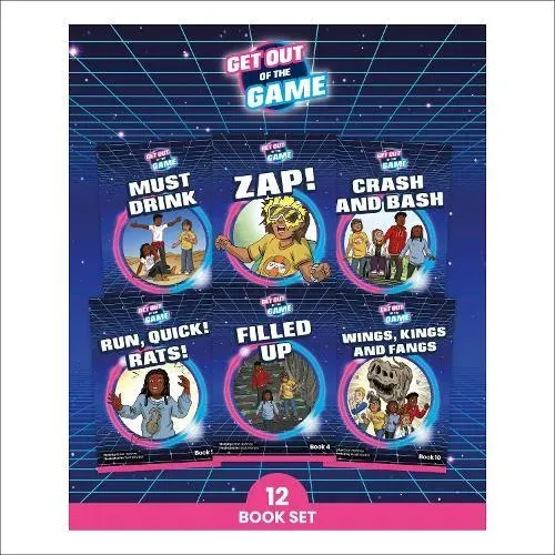 Phonic Books Get Out of the Game : Adjacent consonants and consonant digraphs, suffixes -ed and -ing