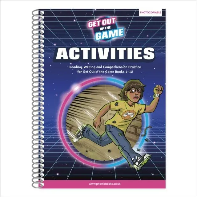 Phonic Books Get Out of the Game Activities : Adjacent consonants and consonant digraphs, suffixes -ed and -ing