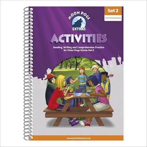 Phonic Books Moon Dogs Extras Set 2 Activities : Adjacent consonants and consonant digraphs