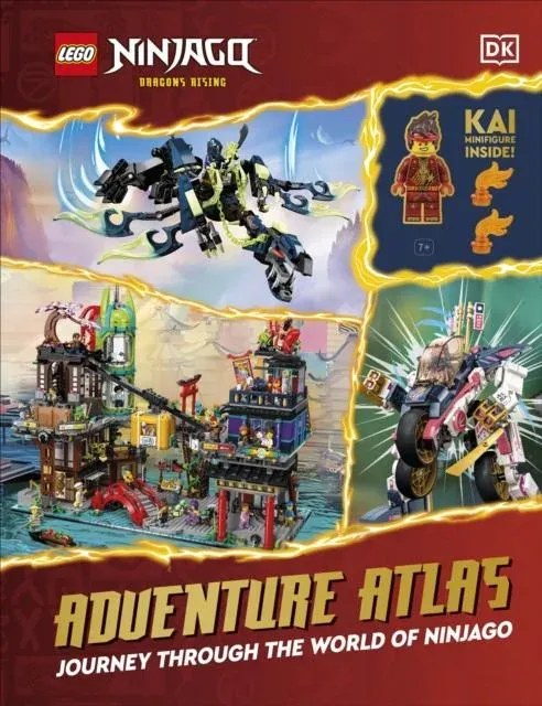 LEGO Ninjago Dragons Rising Adventure Atlas : Journey Through the World of Ninjago