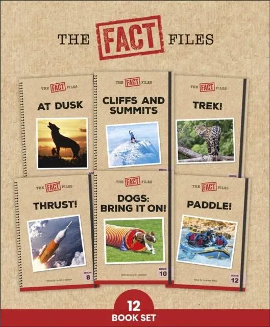 Phonic Books The Fact Files 1 : Adjacent consonants and consonant digraphs, suffixes -ed and -ing