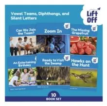 Phonic Books Lift Off Readers Vowel Teams, Diphthongs, and Silent Letters