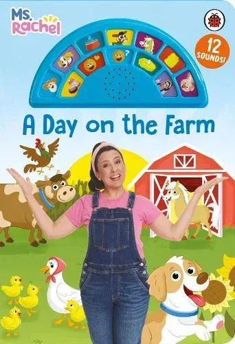 Ms Rachel: A Day on the Farm : An Interactive Read and Listen Sound Book with 12 Fun Sounds