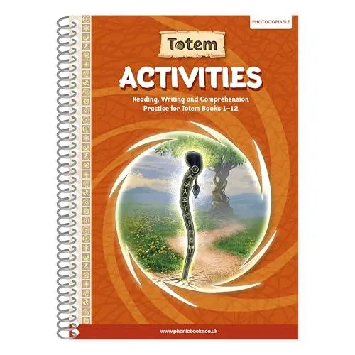 Phonic Books Totem Activities : Adjacent consonants and consonant digraphs, and alternative spellings for vowel sounds