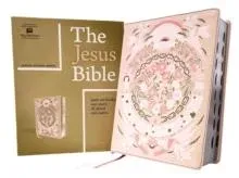 Jesus Bible Artist Edition, ESV, (With Thumb Tabs to Help Locate the Books of the Bible), Leathersoft, Peach Floral, Thumb Indexed