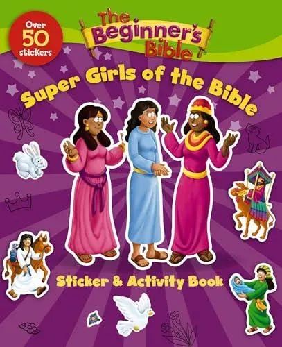 Beginner's Bible Super Girls of the Bible Sticker and Activity Book