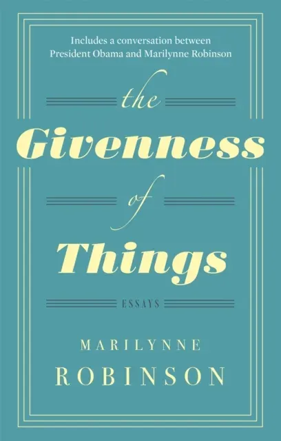 Givenness Of Things