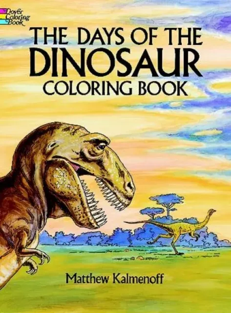 Days of the Dinosaur Coloring Book