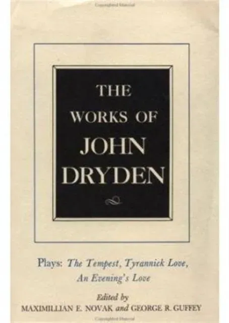 Works of John Dryden, Volume X