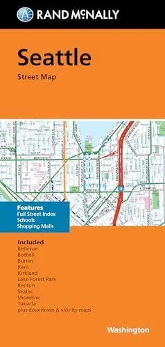 Rand McNally Folded Map: Seattle Street Map