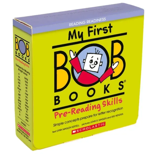 My First Bob Books: Pre-Reading Skills (12 Book Box Set)