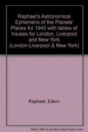 Raphael's Astronomical Ephemeris