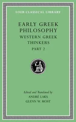 Early Greek Philosophy, Volume V