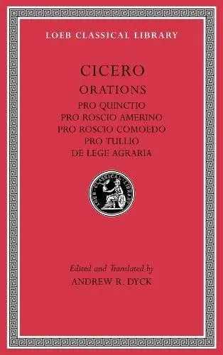 Pro Quinctio. Pro Roscio Amerino. Pro Roscio Comoedo. Pro Tullio. De Lege Agraria