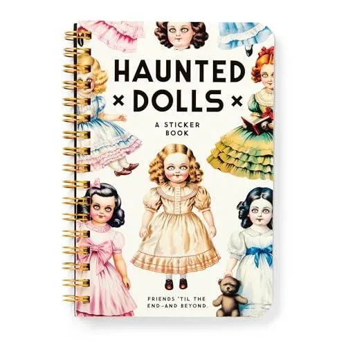Haunted Dolls Sticker Book