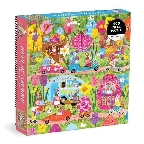Hoppin' Around 500 Piece Family Puzzle