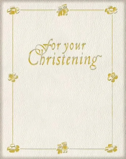 For Your Christening