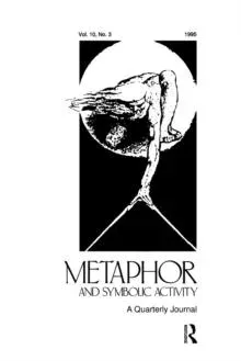Metaphor and Philosophy: A Special Issue of metaphor and Symbolic Activity
