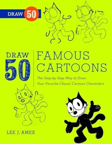 Draw 50 Famous Cartoons