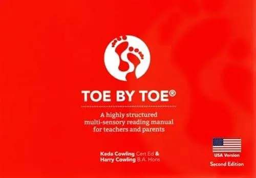 Toe By Toe: A Highly Structured Multi-sensory Reading Manual for Teachers and Parents - USA Version