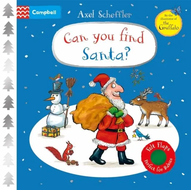 Can You Find Santa? : A soft flaps book
